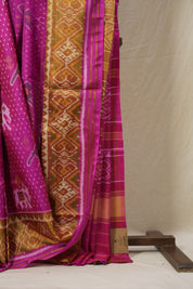 Pink Rajkot Patola Silk Saree - SRPRPSS576