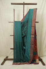 Green Maheshwari Saree - SRGMS1272