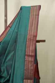Green Maheshwari Saree - SRGMS1272