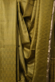 Mehendi Green Tussar Silk Saree - SRMGTSS1574