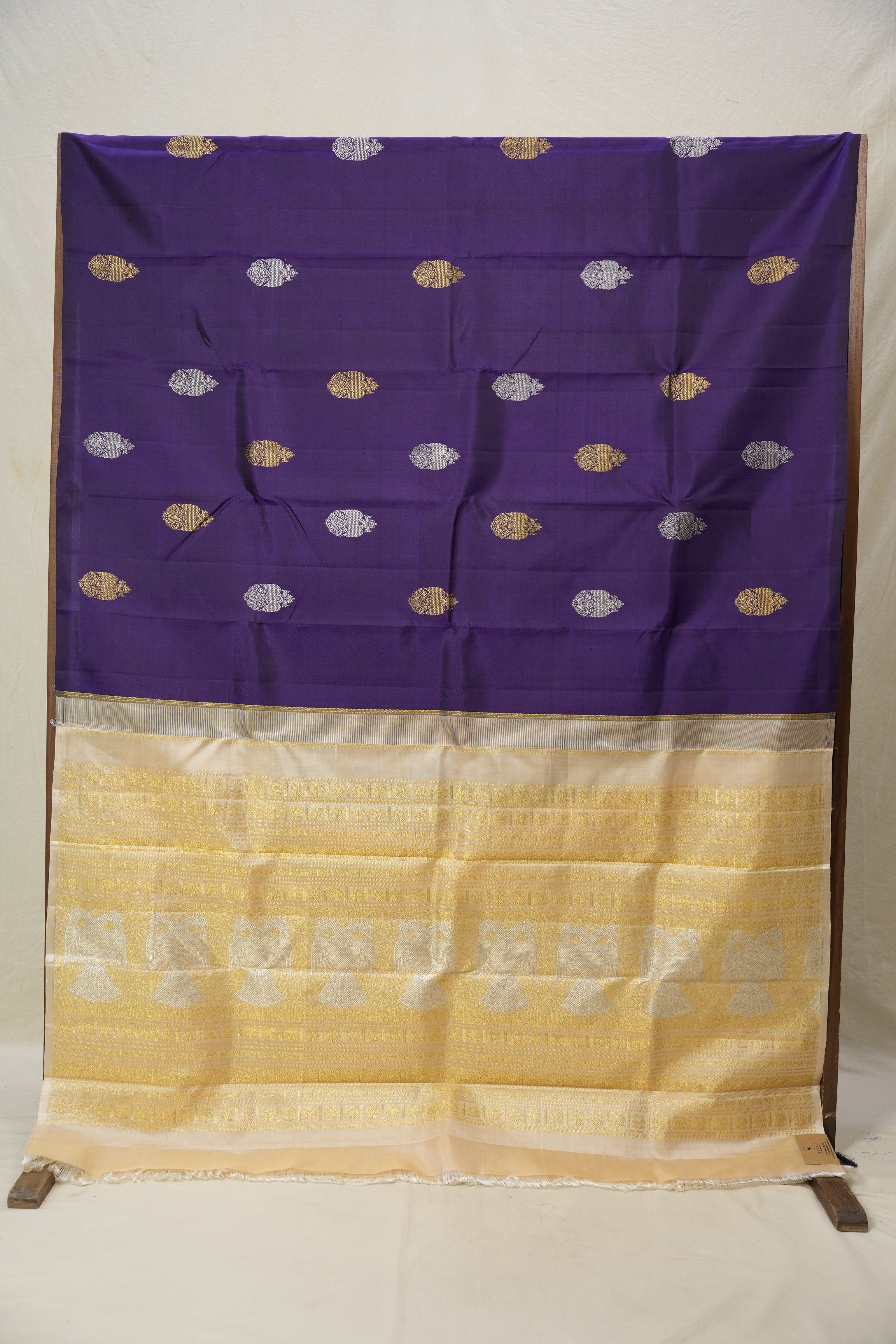 Purple Kanjivaram Silk Saree - SRPKSS1048