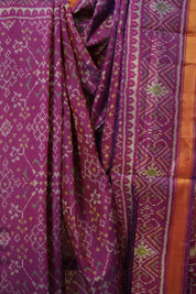 Purple Rajkot Patola Silk Saree - SRPRPSS574