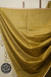 Mehendi Green Tussar Silk Saree - SRMGTSS1574