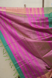 Aqua Green Raw Silk Saree - SRAGRSS819