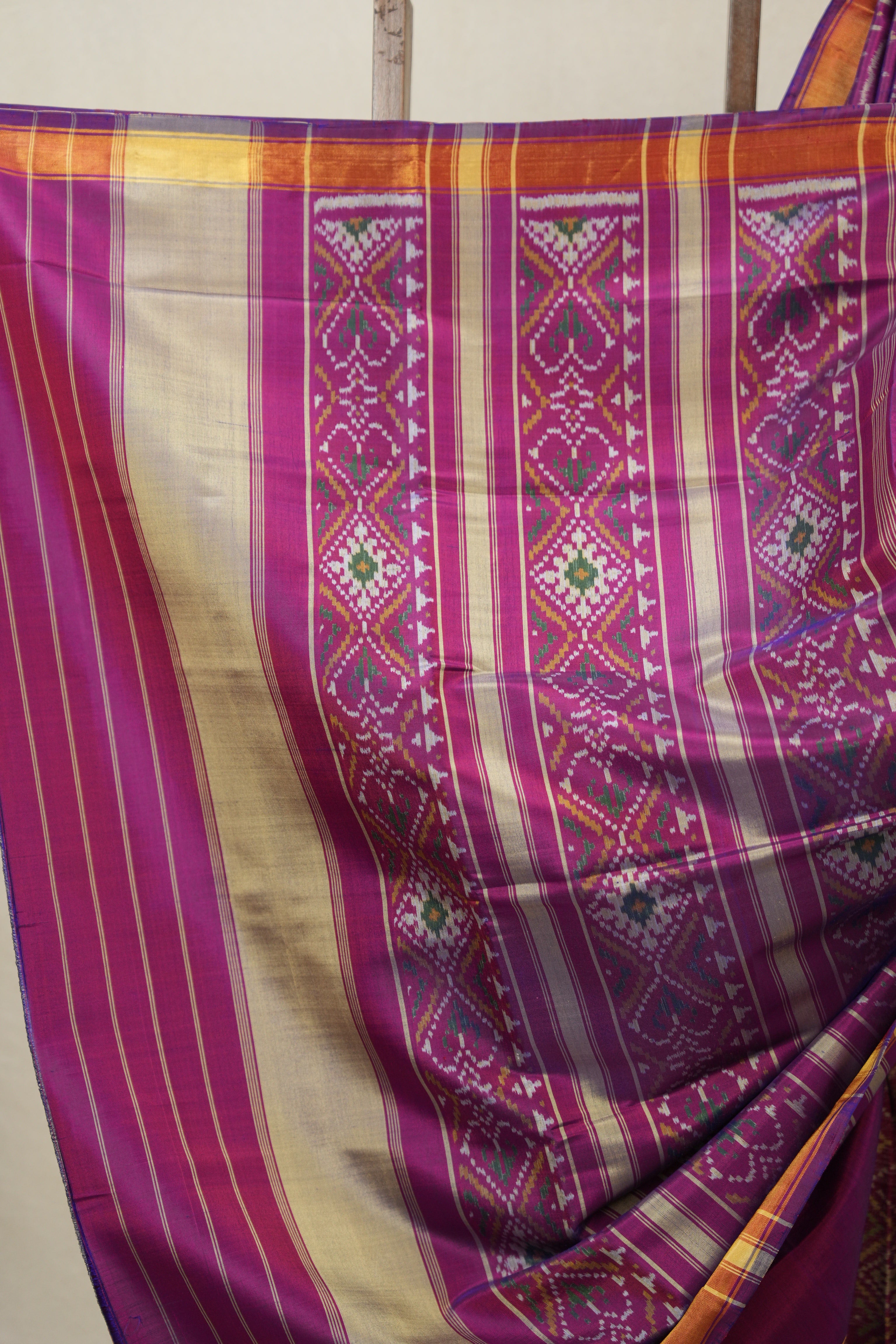 Purple Rajkot Patola Silk Saree - SRPRPSS574