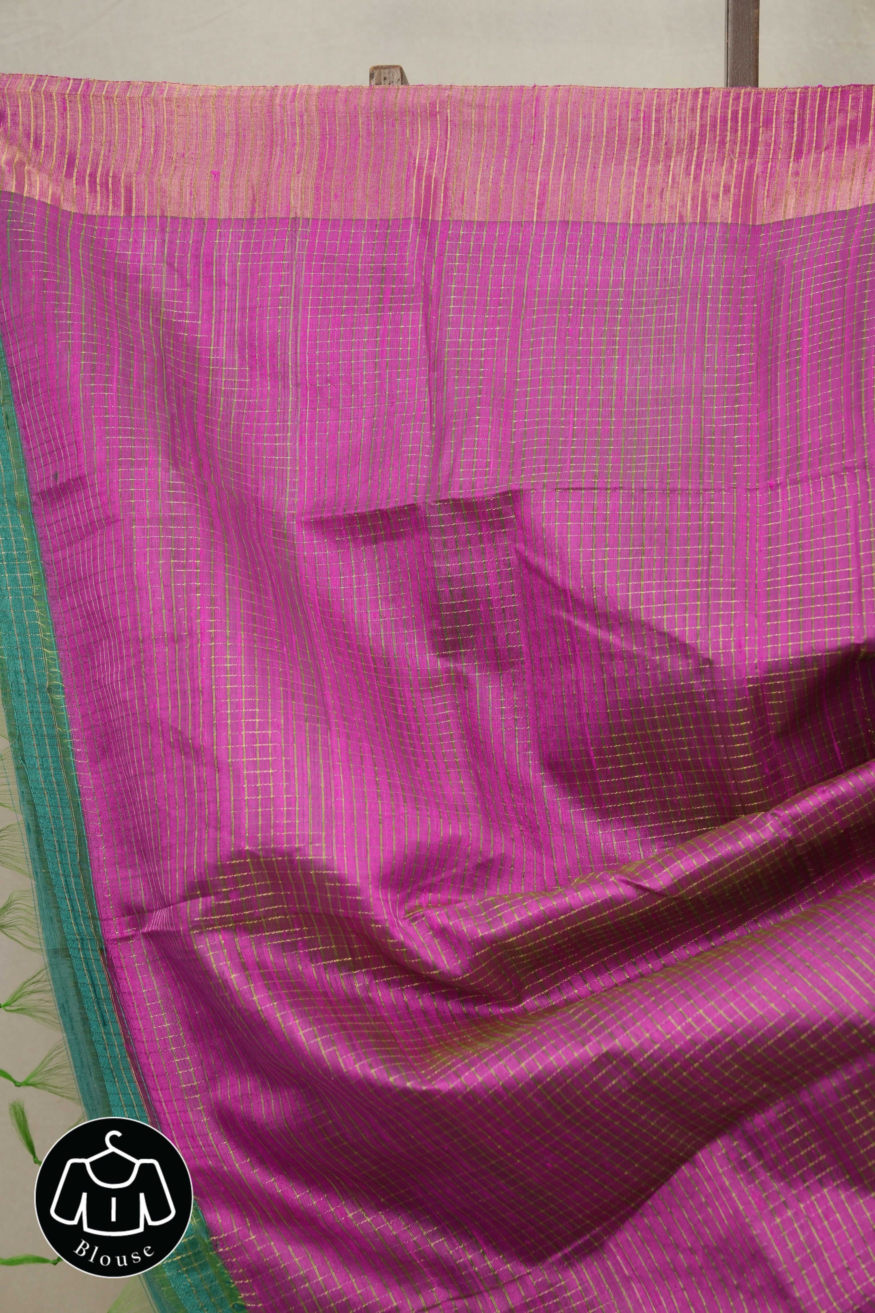 Aqua Green Raw Silk Saree - SRAGRSS819