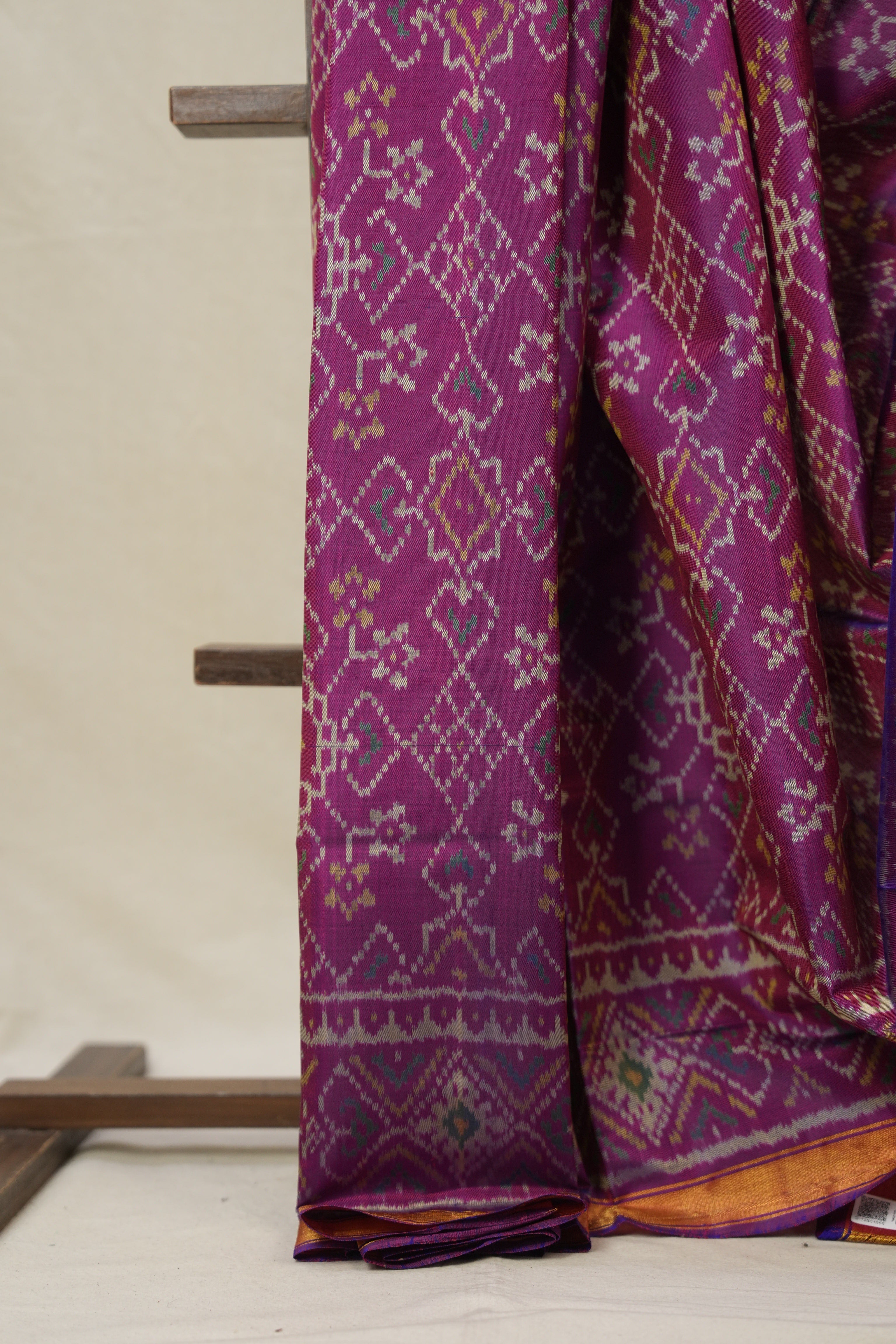 Purple Rajkot Patola Silk Saree - SRPRPSS572