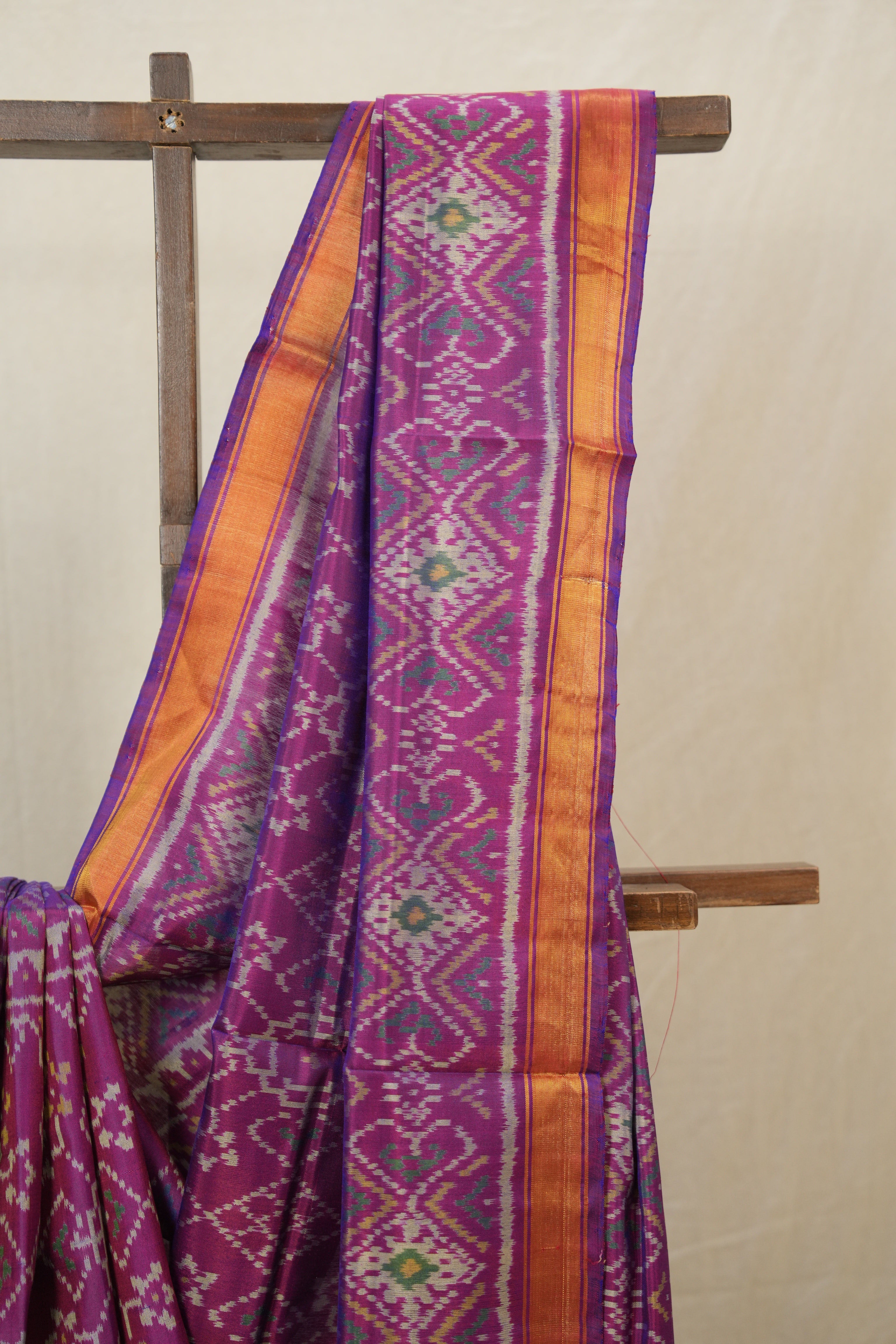 Purple Rajkot Patola Silk Saree - SRPRPSS572