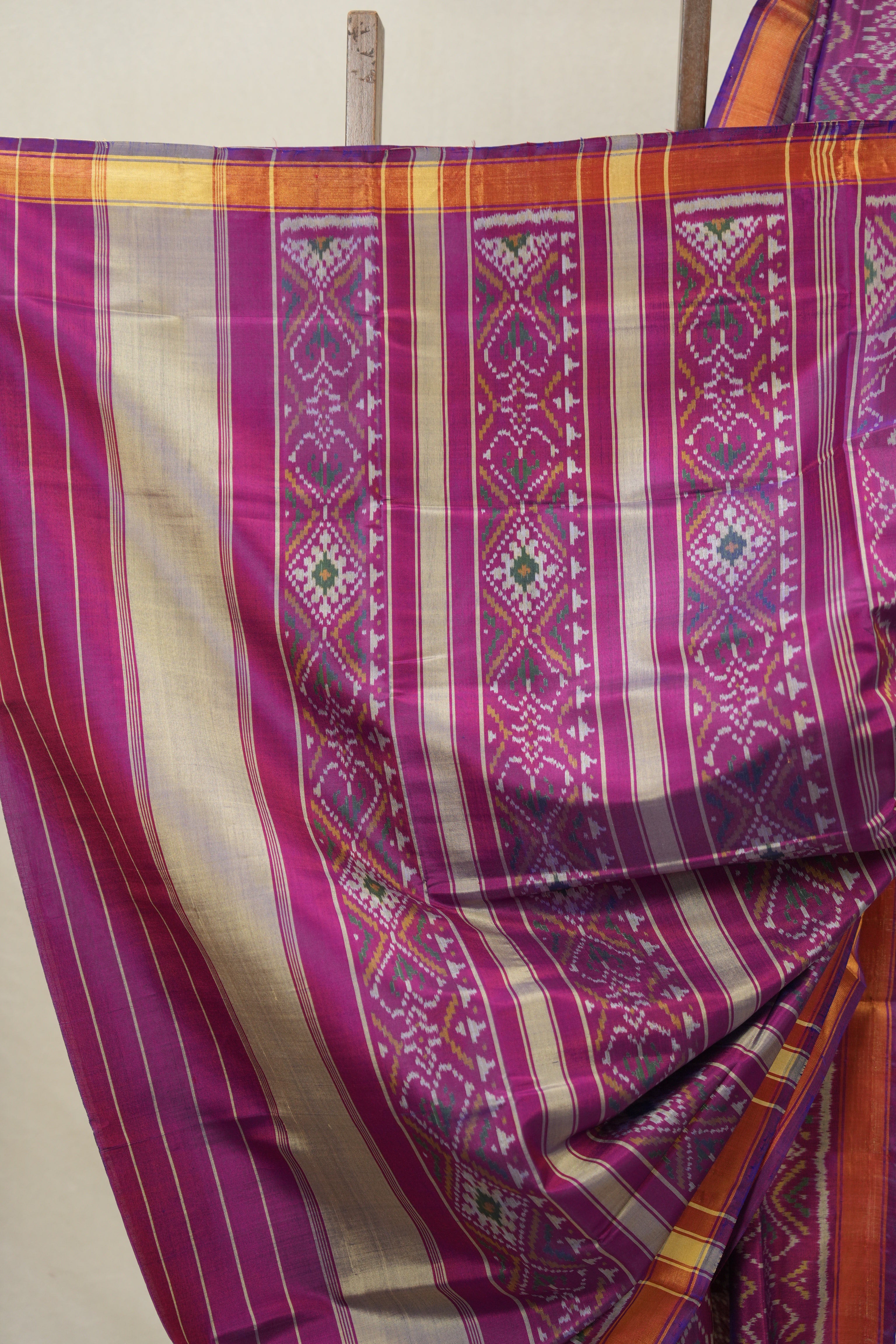 Purple Rajkot Patola Silk Saree - SRPRPSS572
