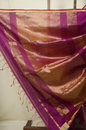 Magenta Maheshwari Saree - SRMMS1264