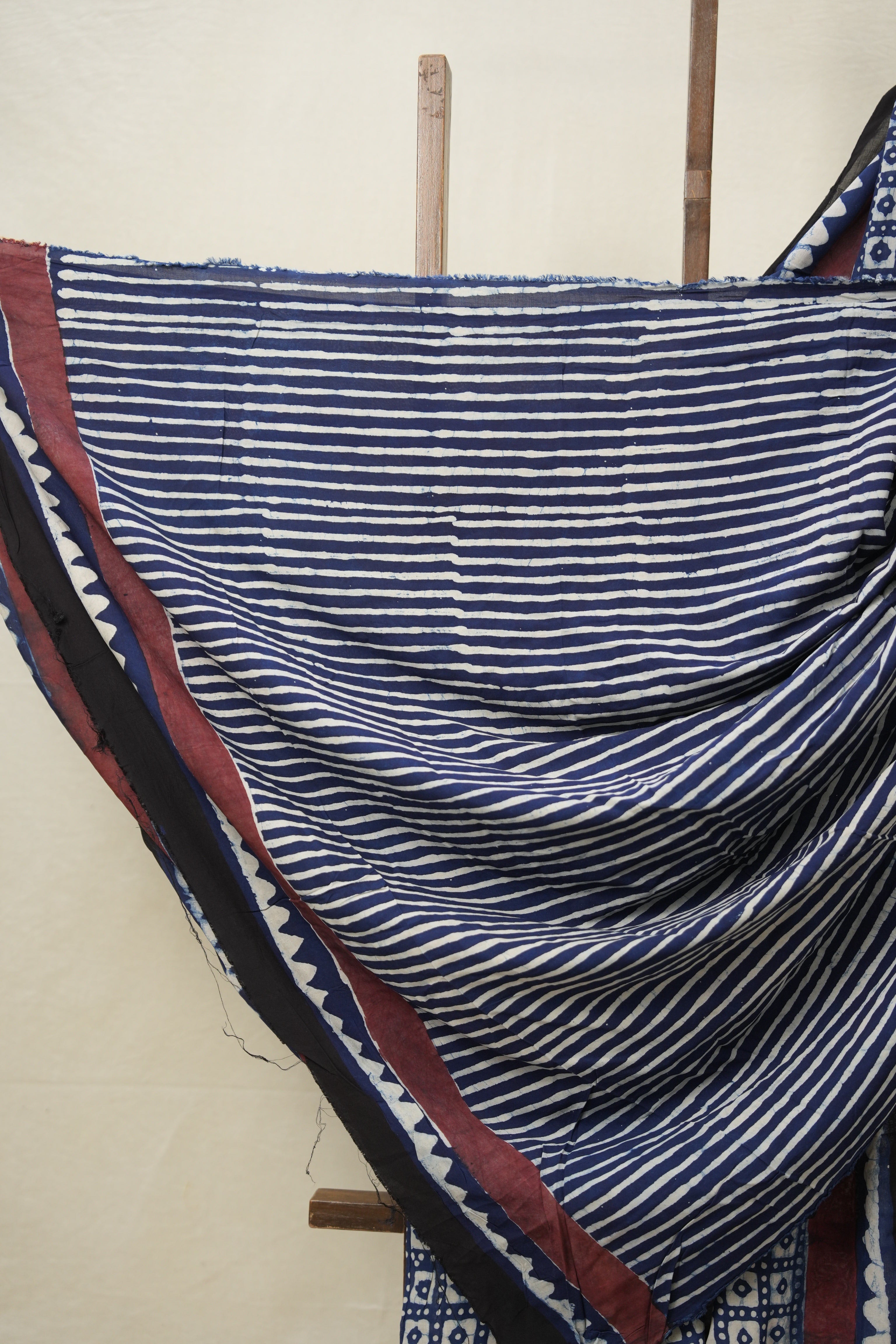 Deep Blue HBP Modal Silk Saree - SRDBHBPMSS471