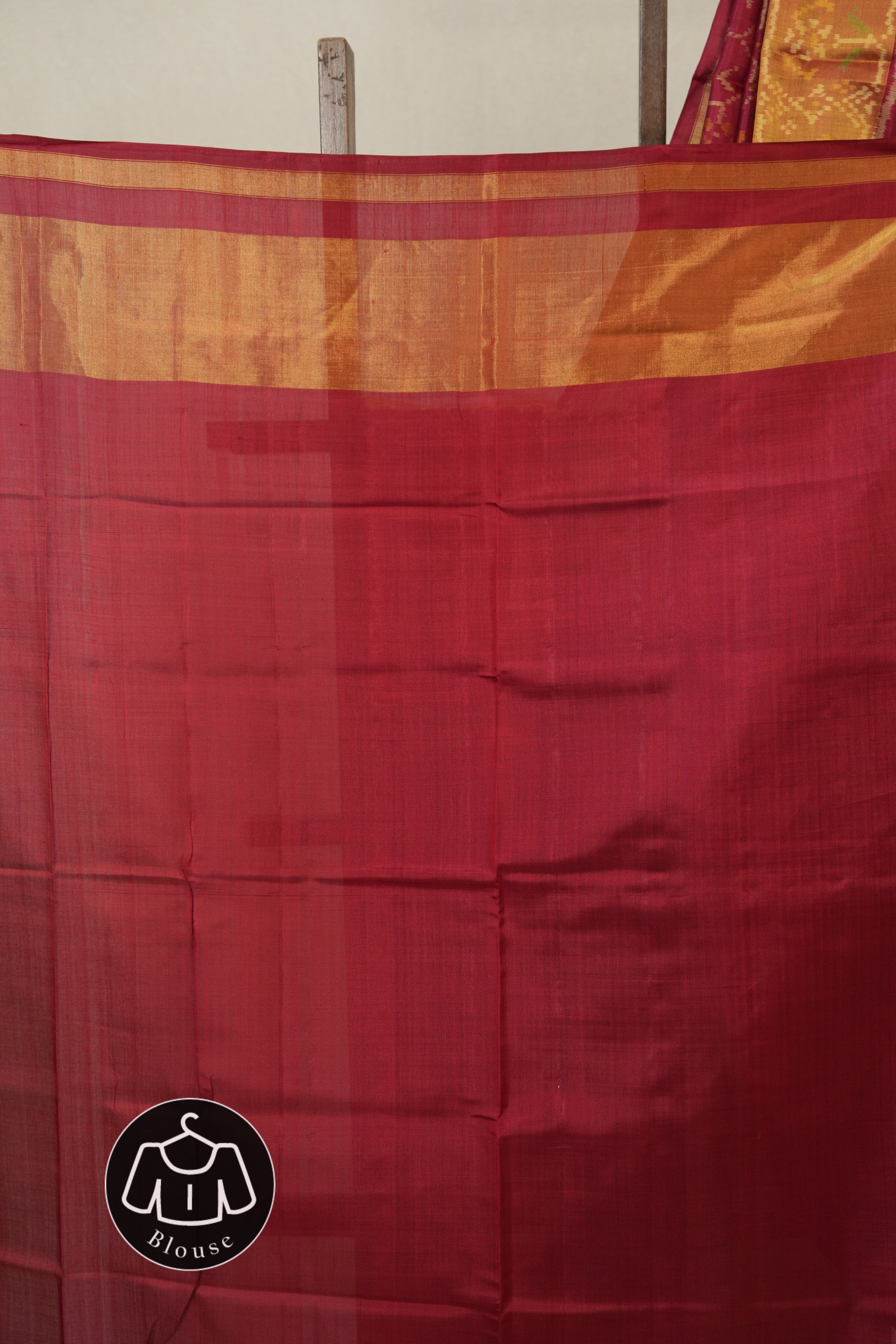 Red Rajkot Patola Silk Saree - SRRRPSS571
