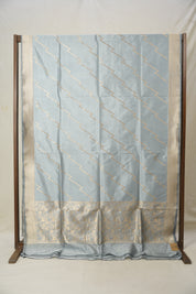 Light Blue Banarasi Silk Saree - SRLBBSS821