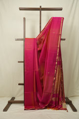 Rani Pink Maheshwari Saree - SRRPMS1260
