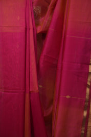 Rani Pink Maheshwari Saree - SRRPMS1260