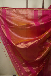 Rani Pink Maheshwari Saree - SRRPMS1260