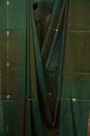 Green Maheshwari Saree - SRGMS1268