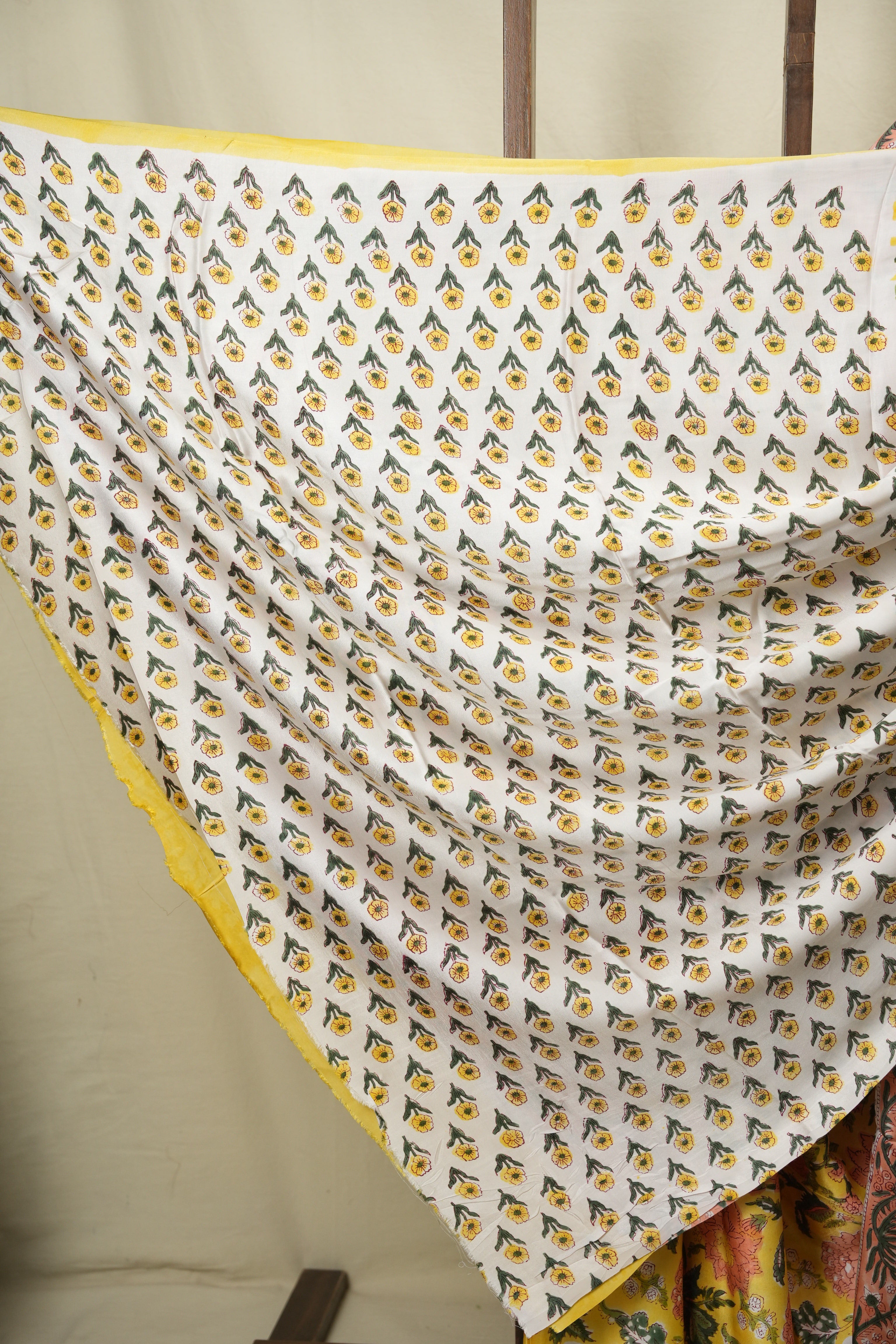Yellow Modal Silk Saree -SRYMSS771