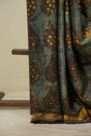 Light Blue Modal Silk Saree -SRLBMSS773