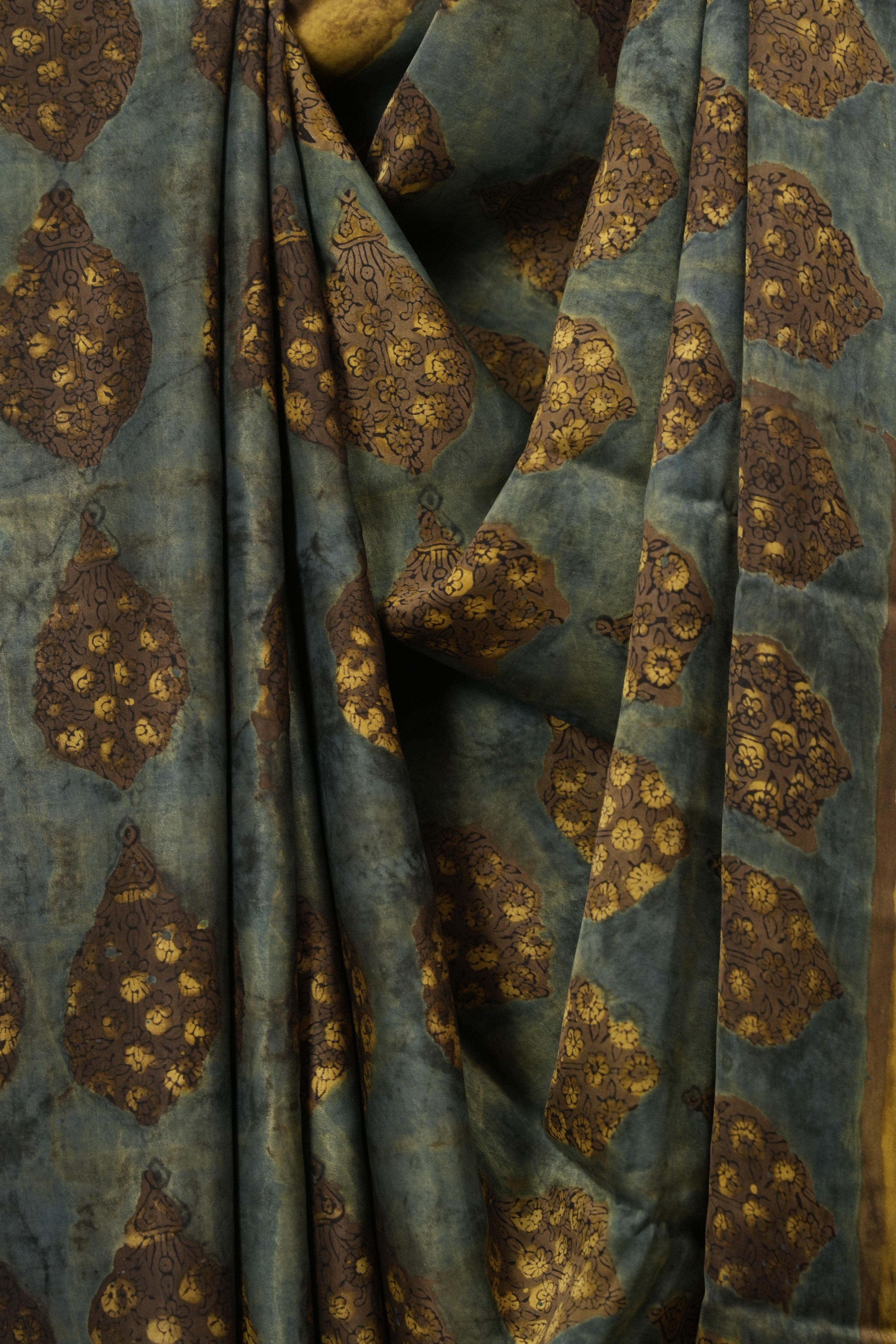 Light Blue Modal Silk Saree -SRLBMSS773