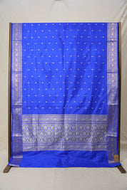 Blue Banarasi Silk Saree - SRBBSS849