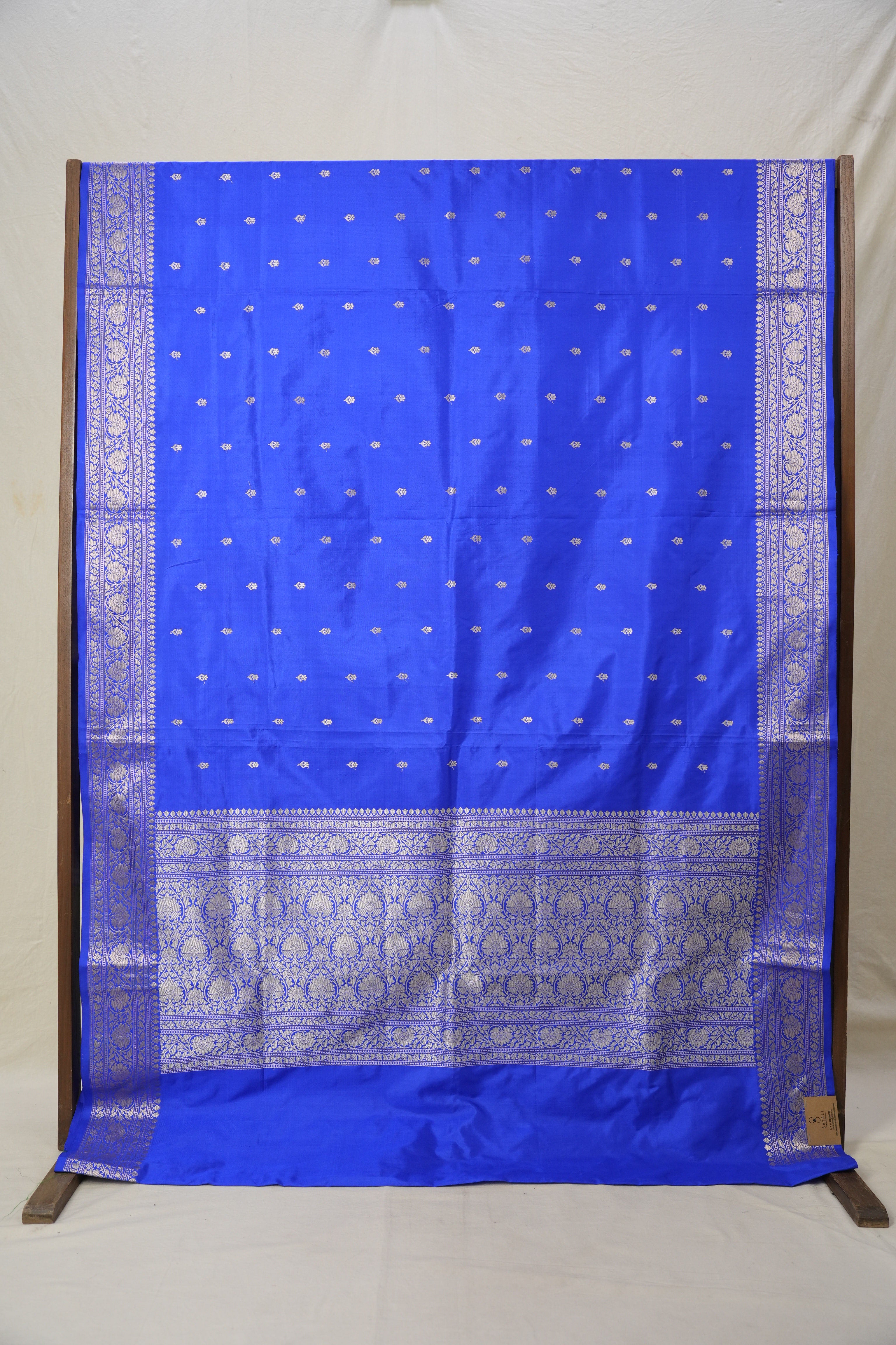 Blue Banarasi Silk Saree - SRBBSS849
