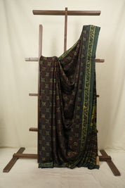 Brick Modal Silk Saree -SRBMSS772