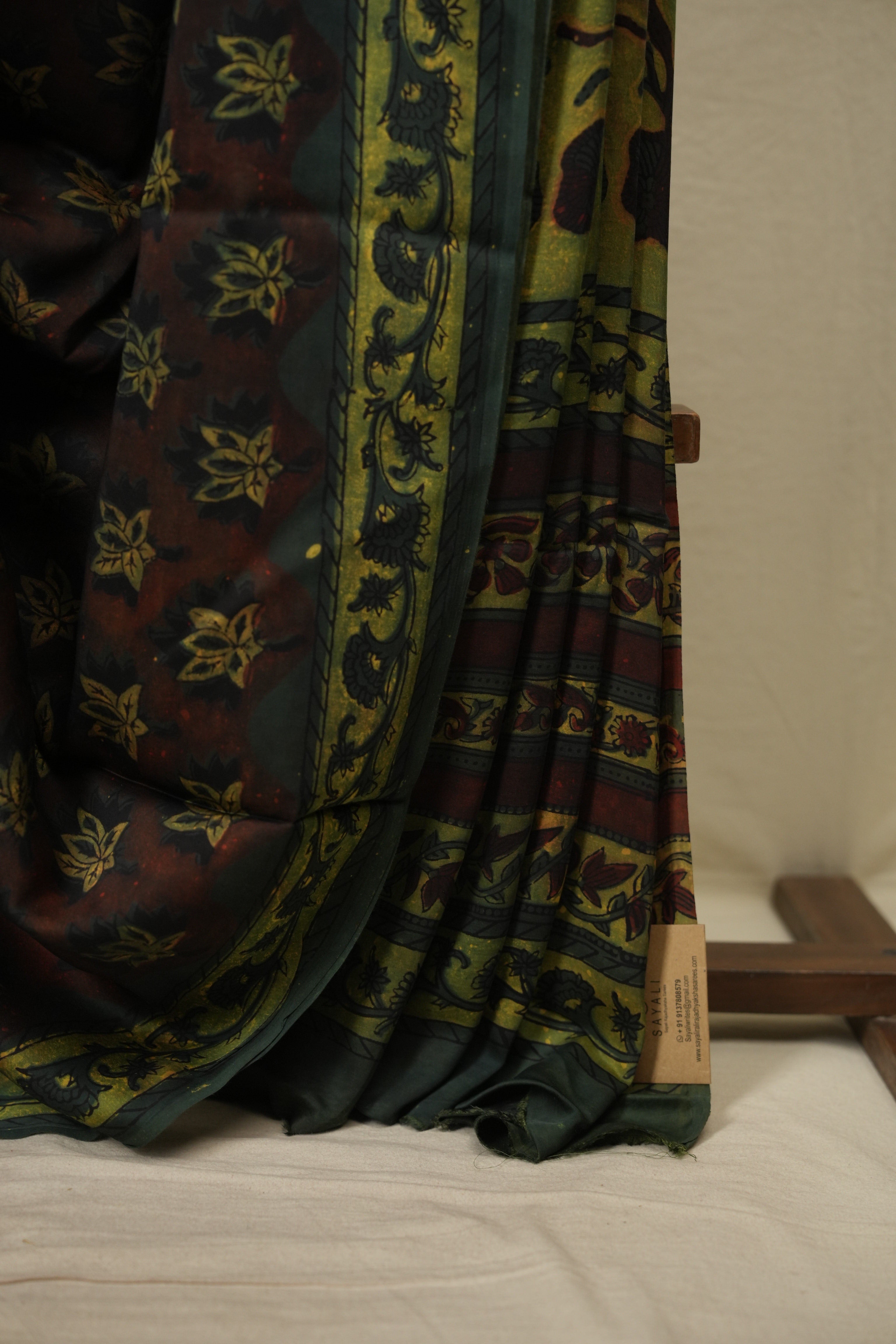 Brick Modal Silk Saree -SRBMSS772