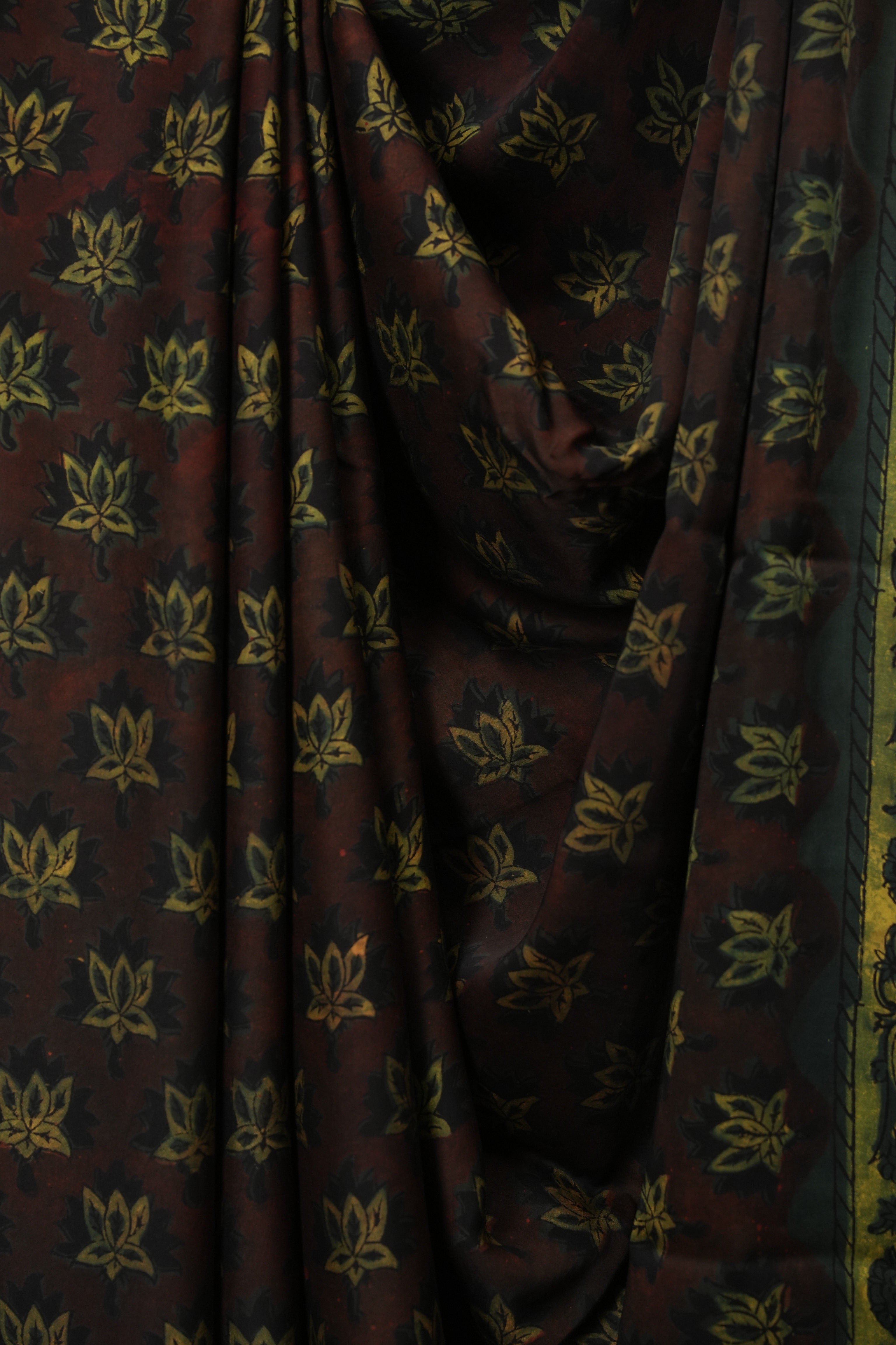 Brick Modal Silk Saree -SRBMSS772
