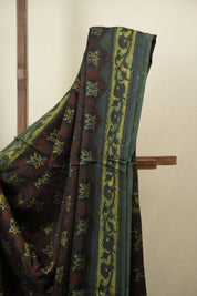 Brick Modal Silk Saree -SRBMSS772
