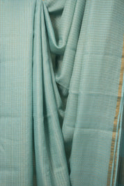Aqua Tussar Silk Saree - SRATSS1601