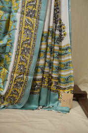 Aqua Modal Silk Saree -SRAMSS770