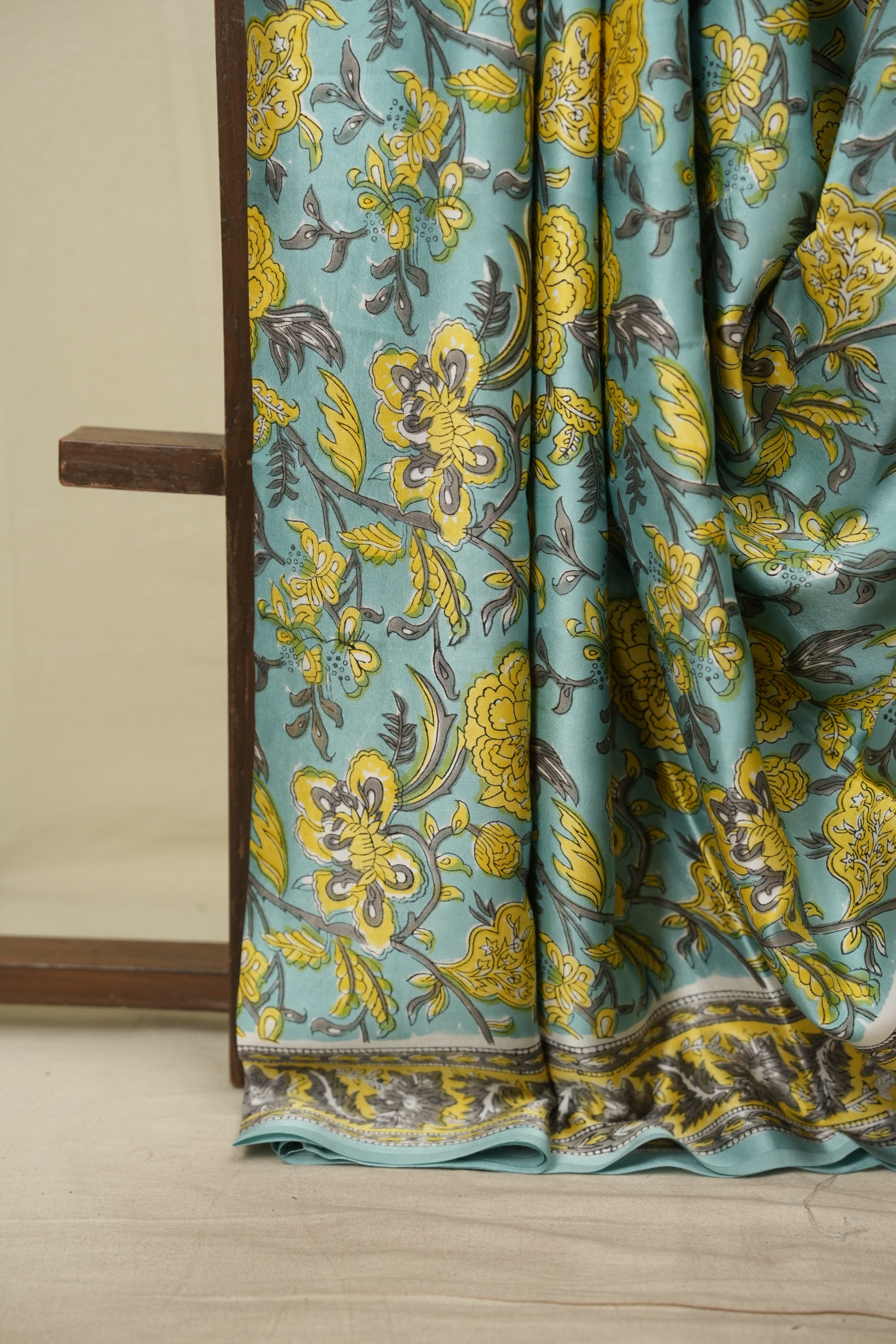 Aqua Modal Silk Saree -SRAMSS770