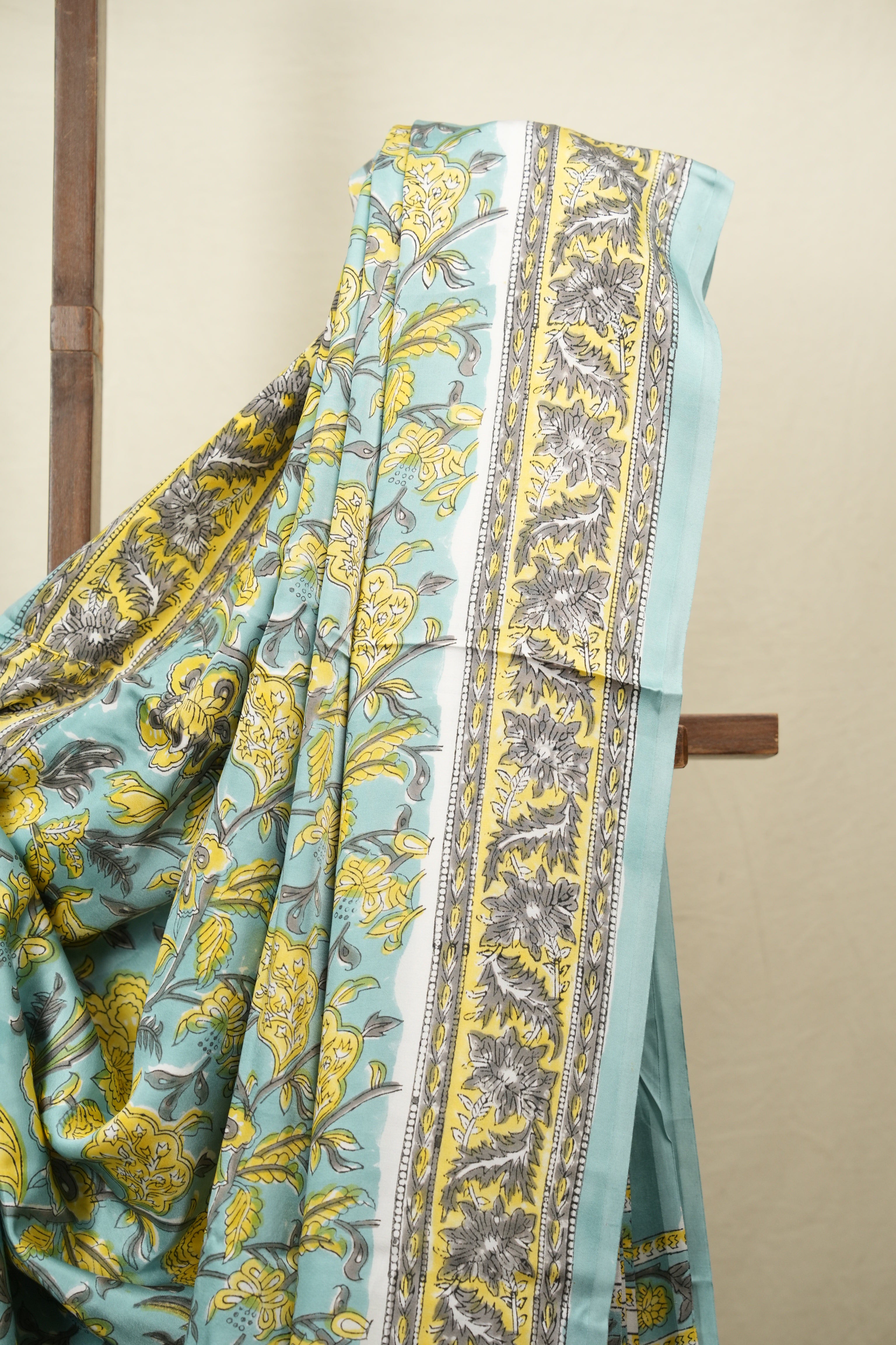 Aqua Modal Silk Saree -SRAMSS770