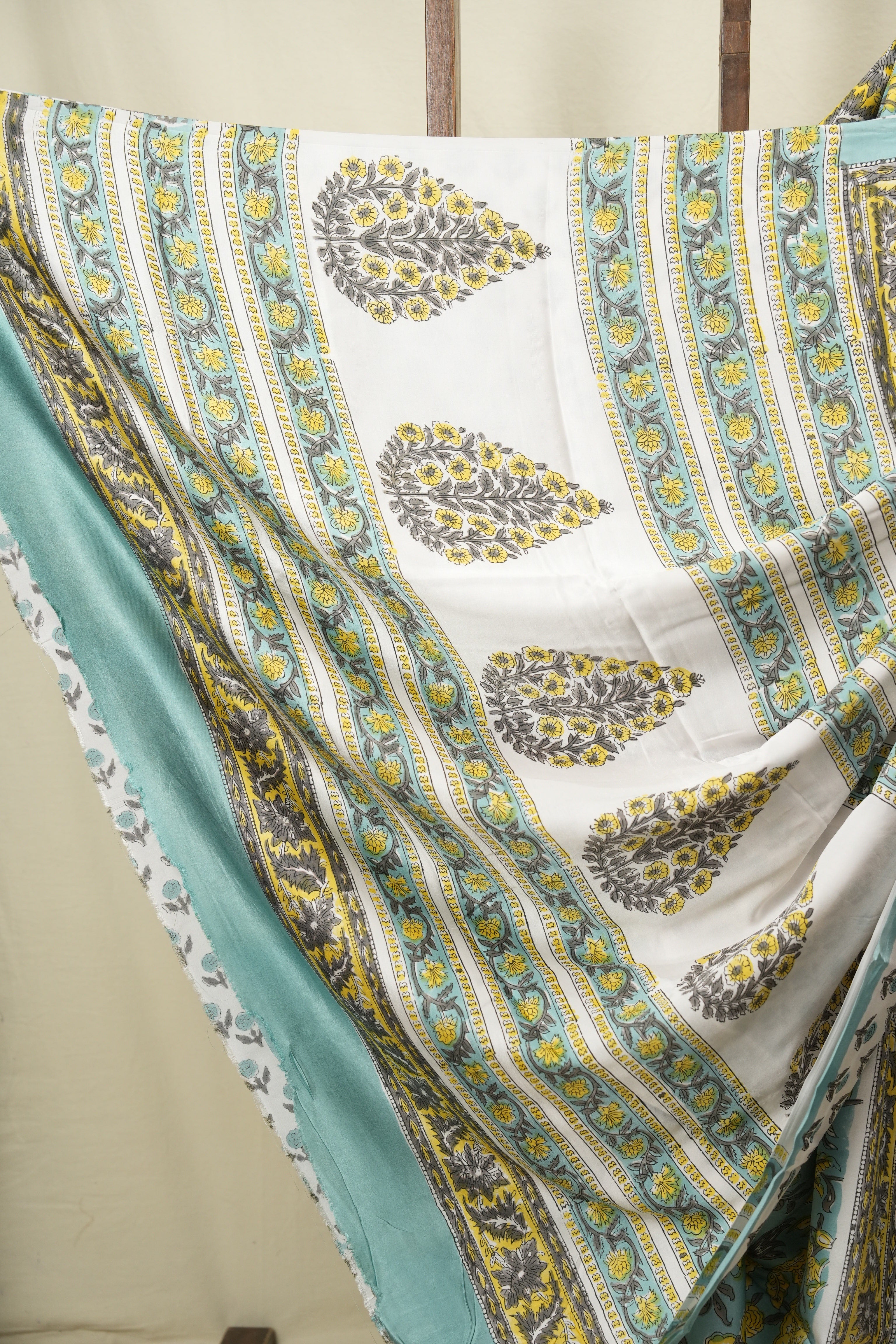Aqua Modal Silk Saree -SRAMSS770