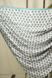 Aqua Modal Silk Saree -SRAMSS770