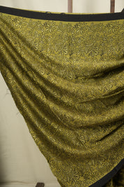 Olive Green Modal Silk Saree -SROGMSS769