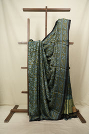 Olive Modal Silk Saree -SROMSS767