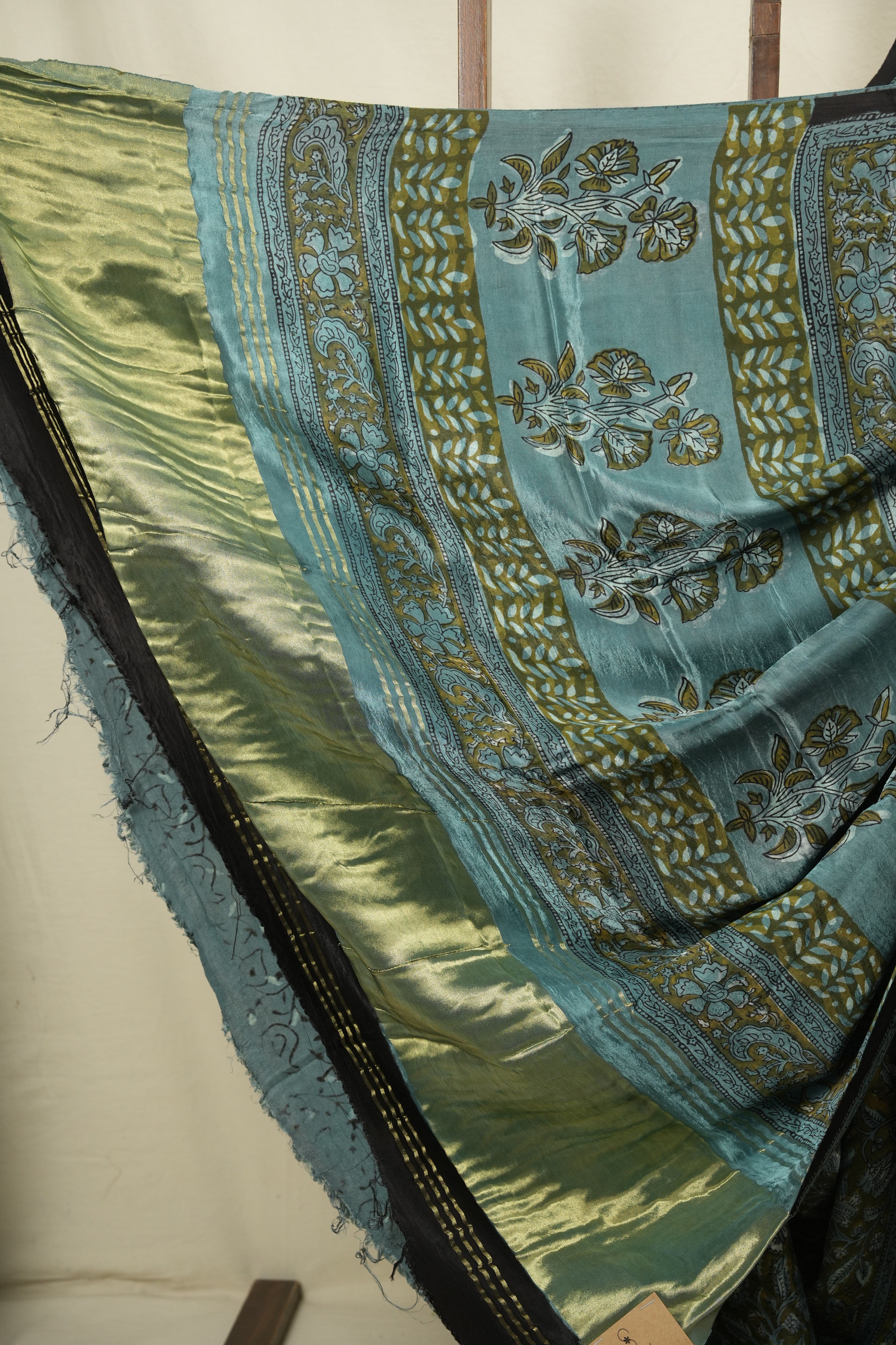 Olive Modal Silk Saree -SROMSS767