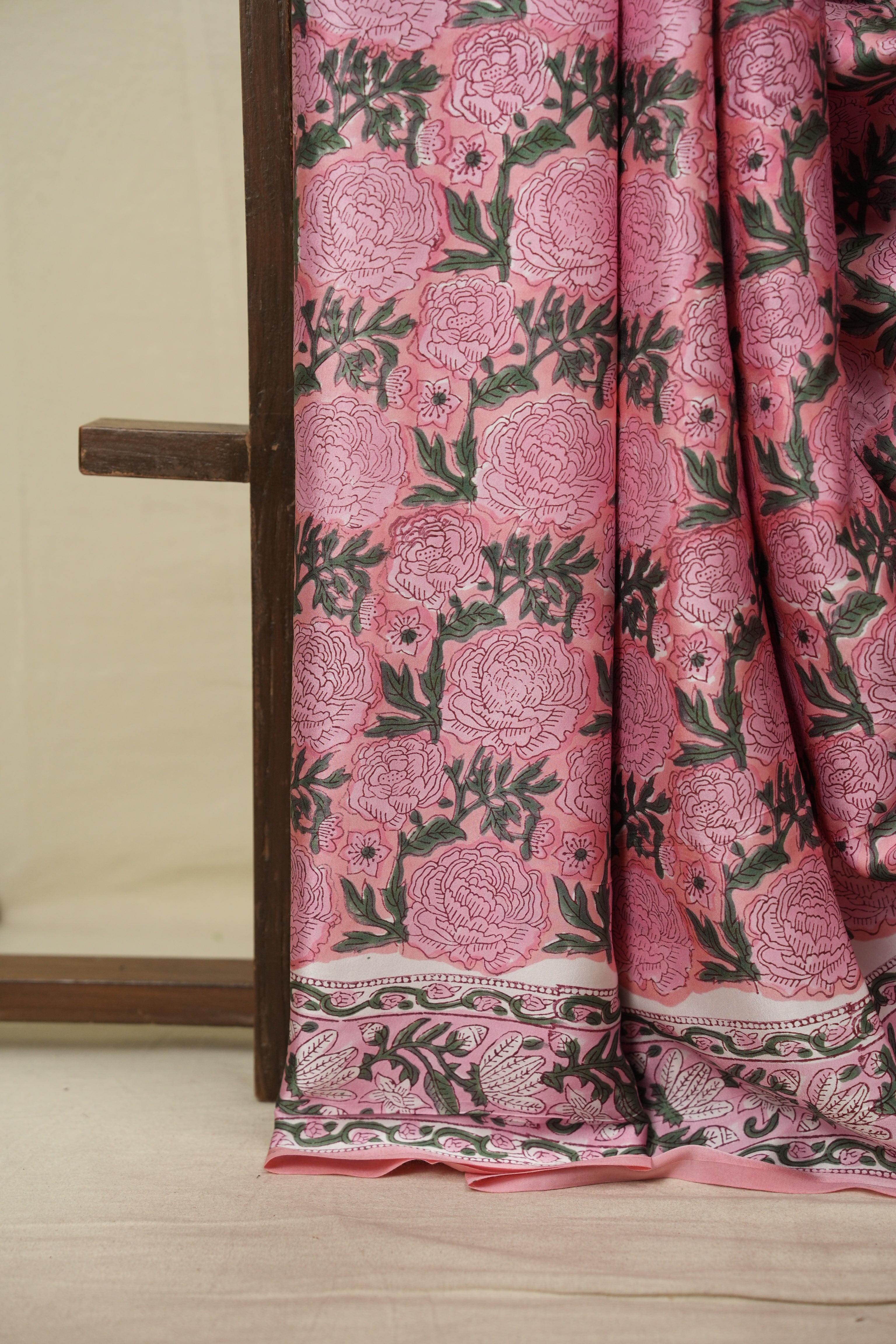Peach Modal Silk Saree -SRPMSS768