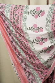 Peach Modal Silk Saree -SRPMSS768