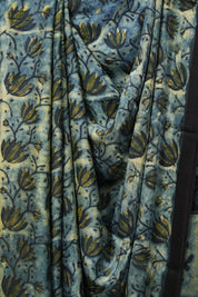 Blue HBP Modal Silk Saree - SRBMSS711