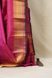 Rani Pink Kanjivaram Silk Saree - SRRPKSS942