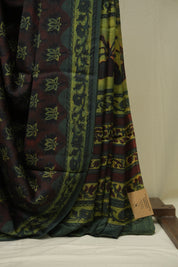 Brick HBP Modal Silk Saree - SRBMSS710