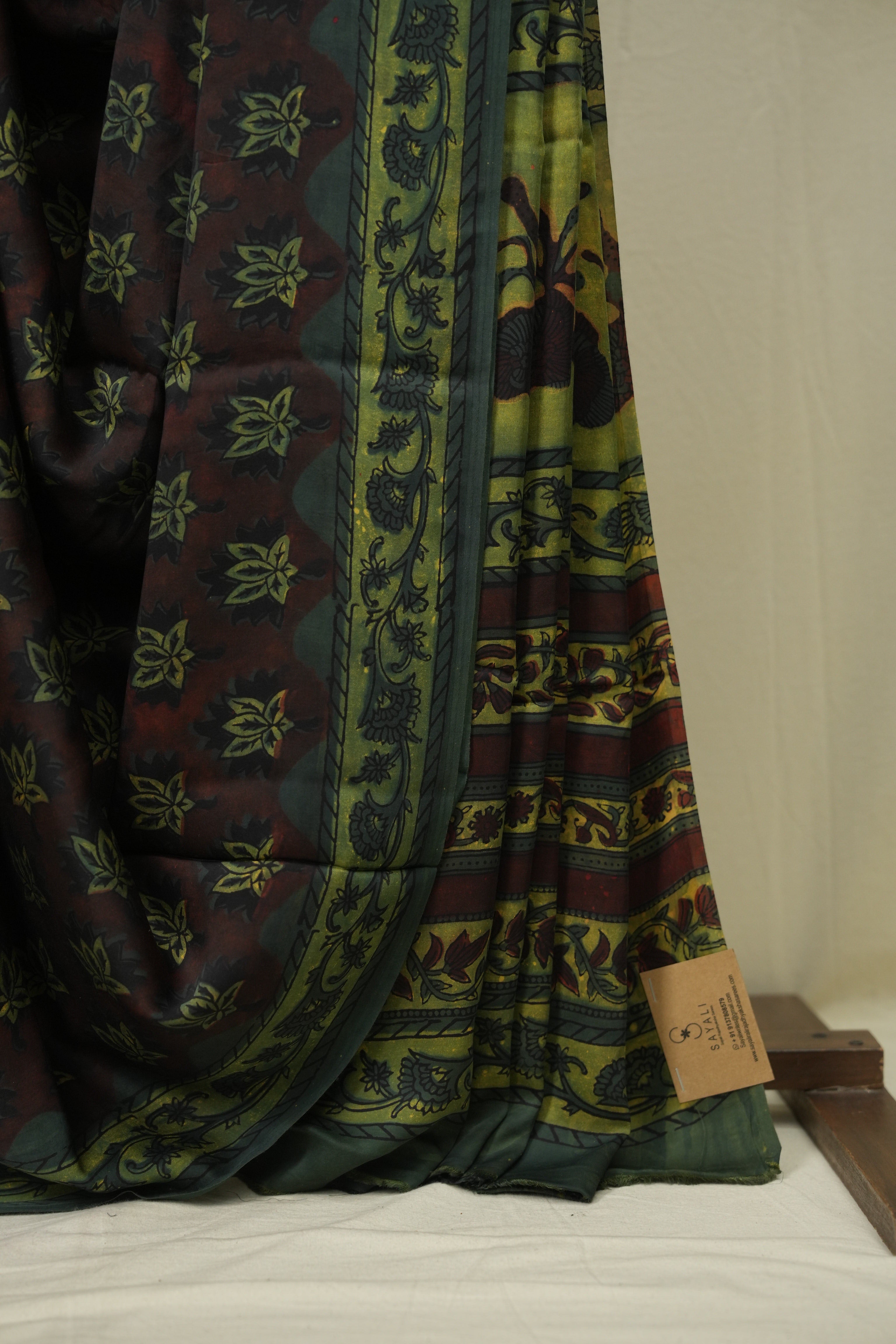 Brick HBP Modal Silk Saree - SRBMSS710