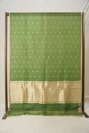 Green Tissue Banarasi Silk Saree - SRGTBSS26