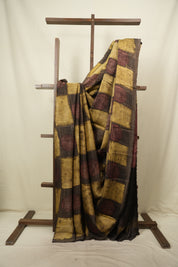 Muted Olive Modal Silk Saree -SRMOMSS751