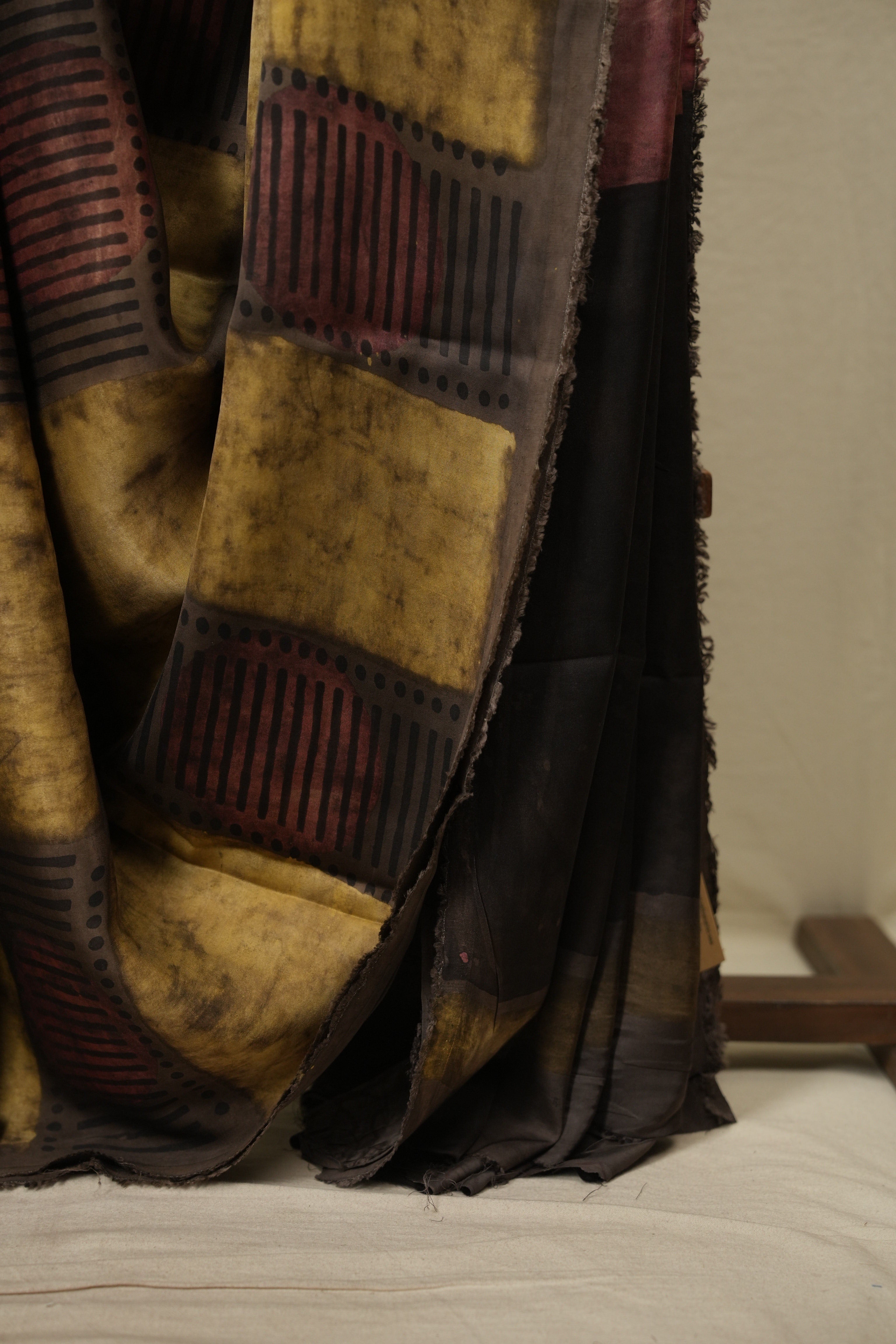 Muted Olive Modal Silk Saree -SRMOMSS751