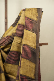 Muted Olive Modal Silk Saree -SRMOMSS751