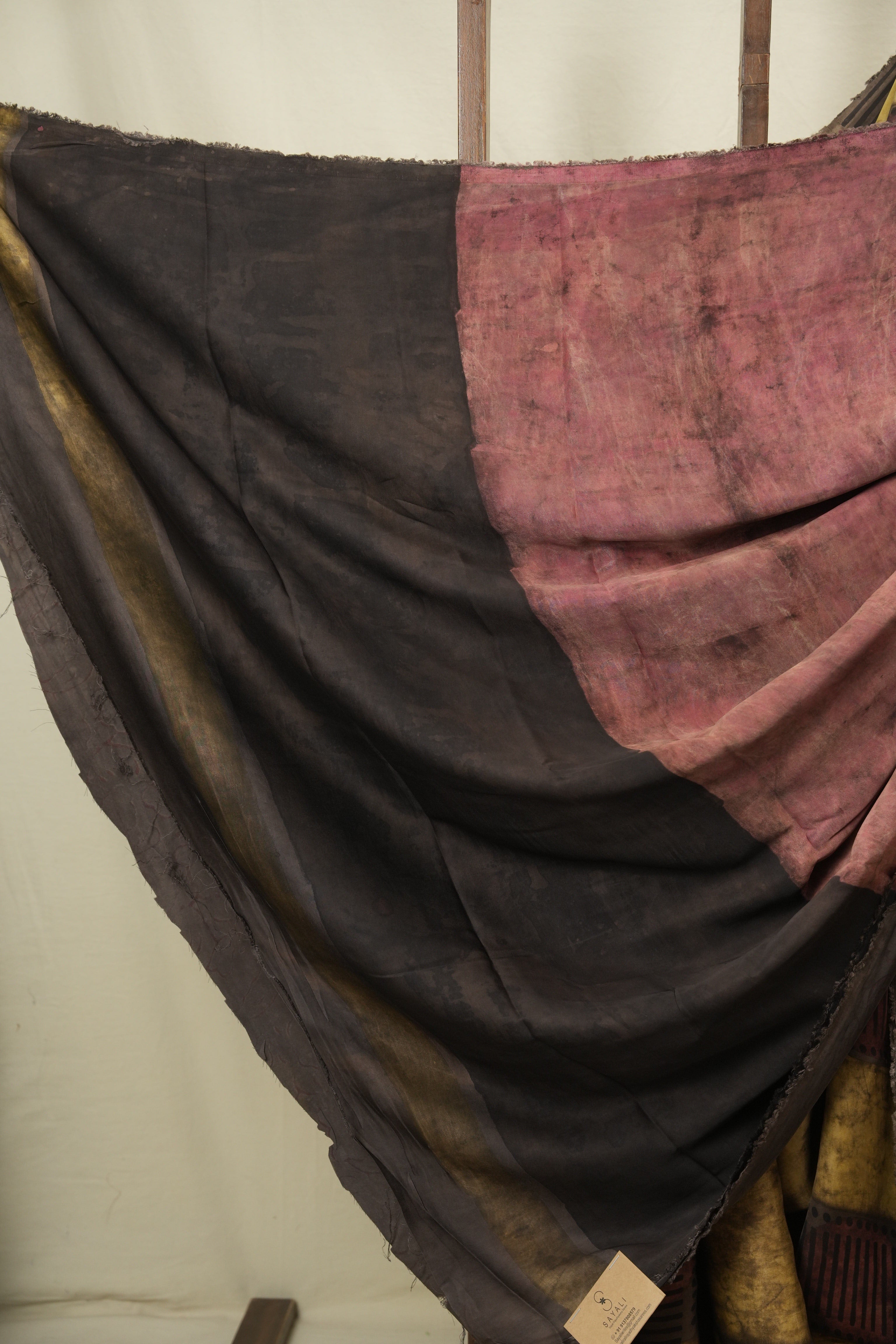 Muted Olive Modal Silk Saree -SRMOMSS751